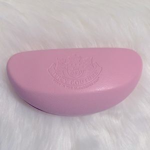 Juicy Couture Pink Clamshell Sunglass Case Like New Excellent Condition